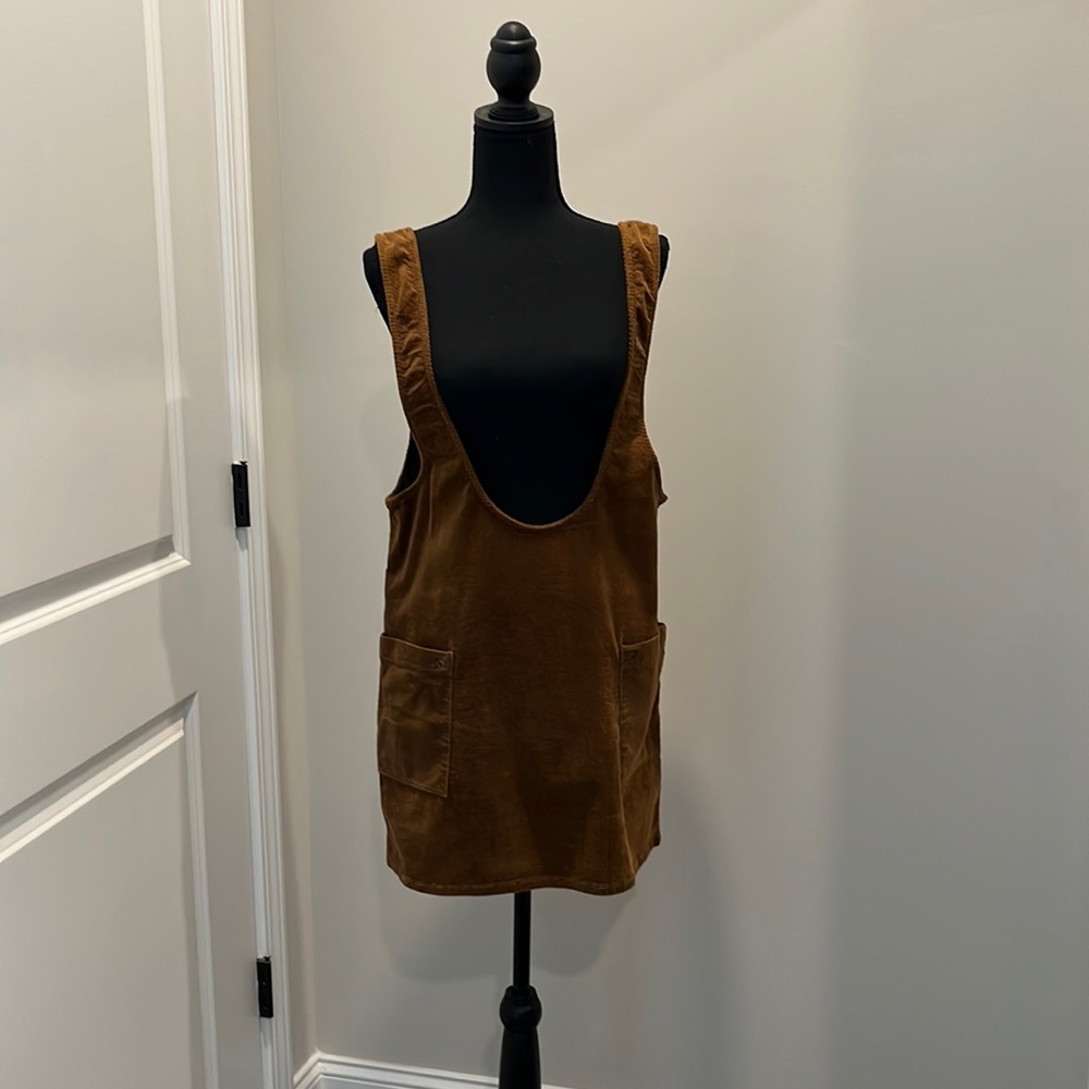 Free People, corduroy mini-dress